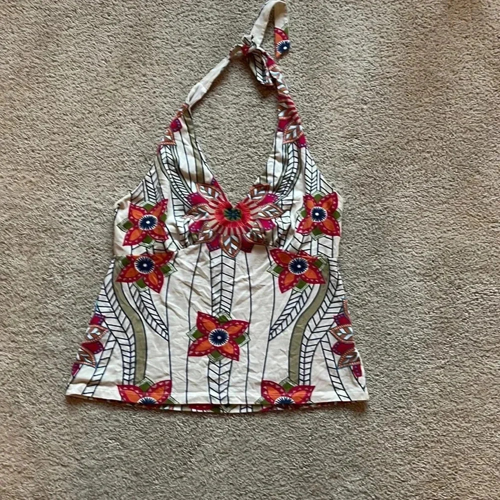 Sams Fifth Ave tropical tank top size L